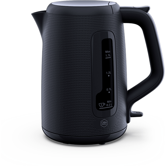 OBH Nordica elkedel 1,7 liter - sort