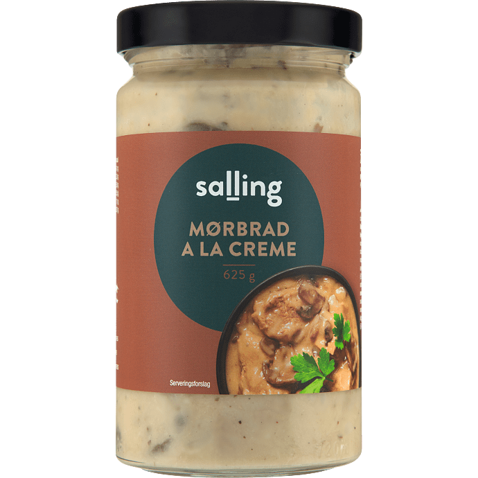 Mørbrad a la creme