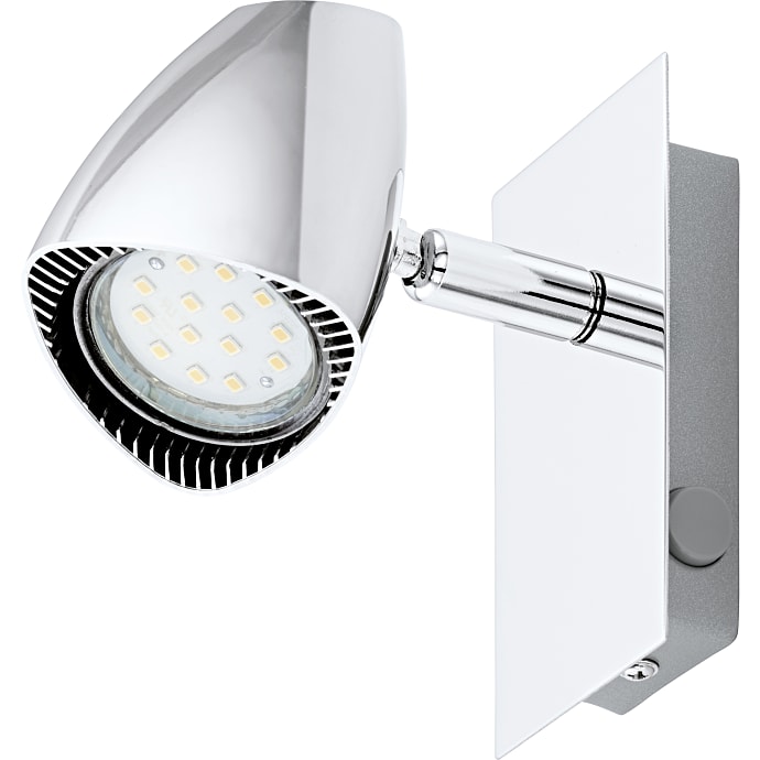 Cobera LED spotlampe - krom