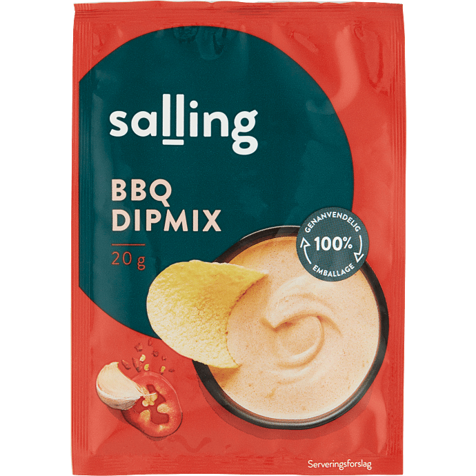 Dipmix m. barbecuekrydderi