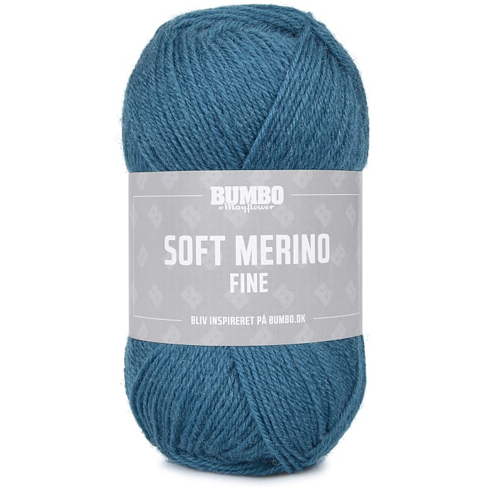 BUMBO Soft Merino Fine Uldgarn - Turkis 1108