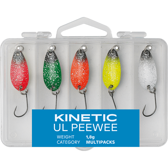 Kinetic UL Peewee blink 1,8 g 5-pak