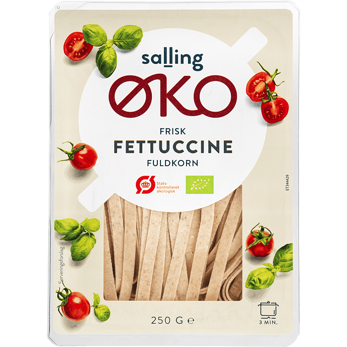 Fettuccine m. fuldkorn øko