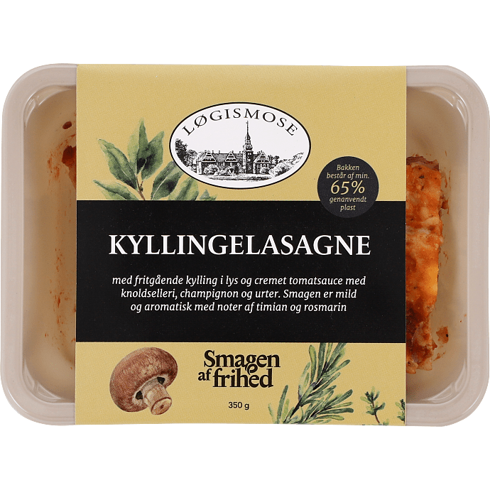 Lasagne m. kylling