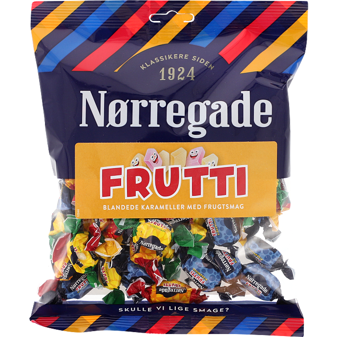 Karameller med frugtsmag