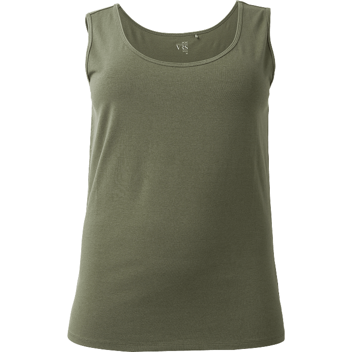 VRS dame tanktop str. 50 - oliven