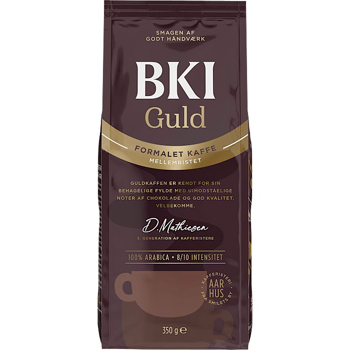 Guld formalet kaffe