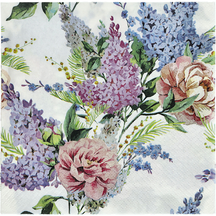 Servietter 33x33cm m. motiv