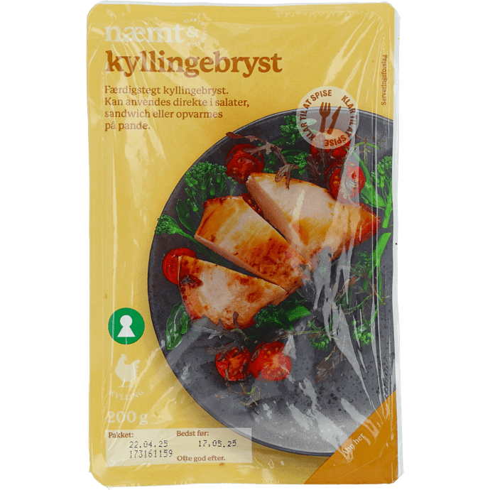 Stegt kyllingebryst