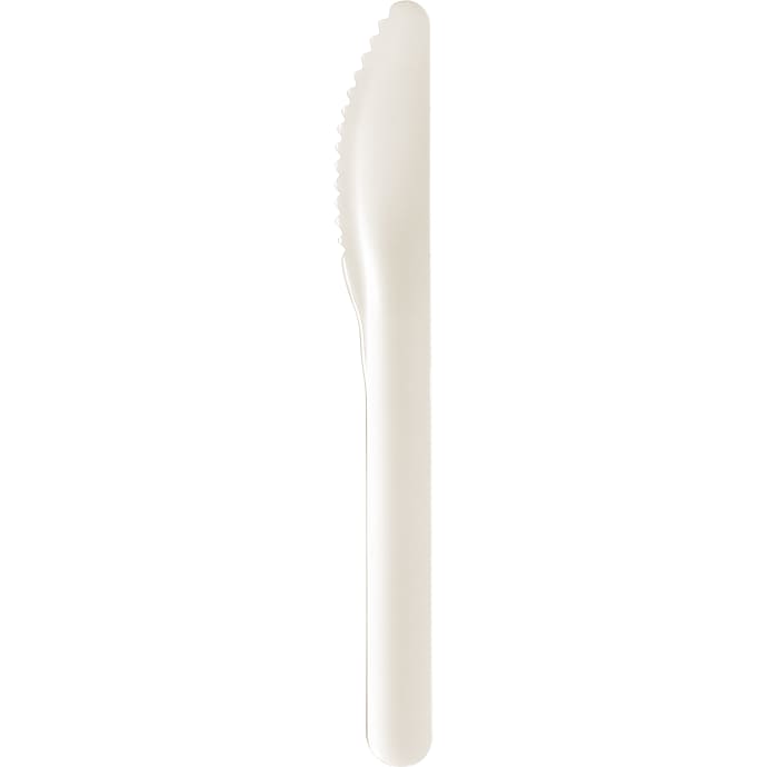Duni pap engangsknive L: 16,5 cm 10-pak - hvid