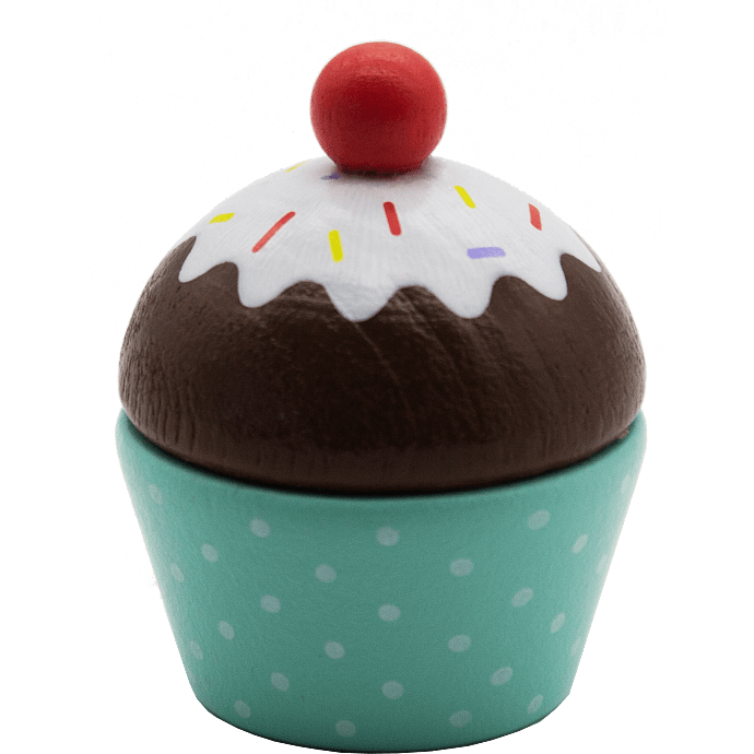 Spire træleg - Grøn cupcake