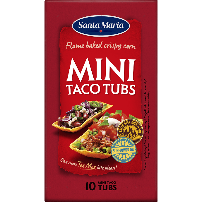 Tacoskaller mini