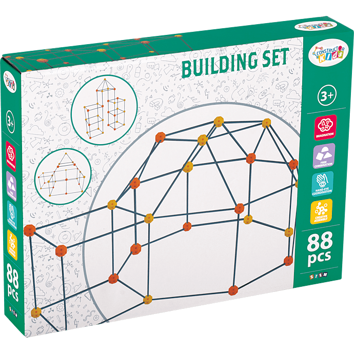 Constructor kids byggesæt med 88 dele