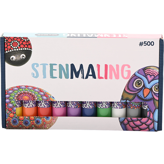 Stenmaling 30 ml 10-pak