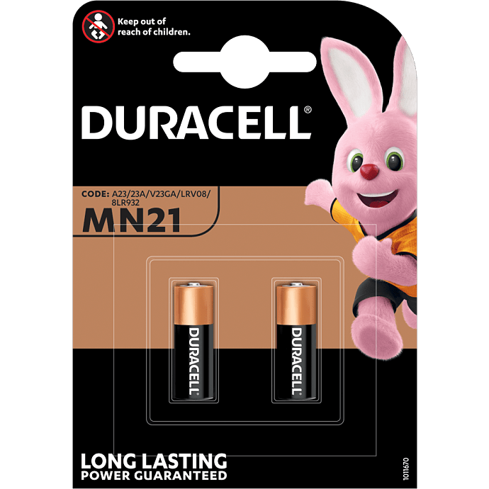 Duracell MN21 batterier 2-pak