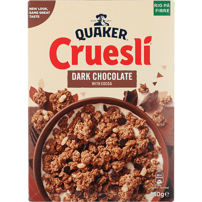 Granola m. mørk chokolade