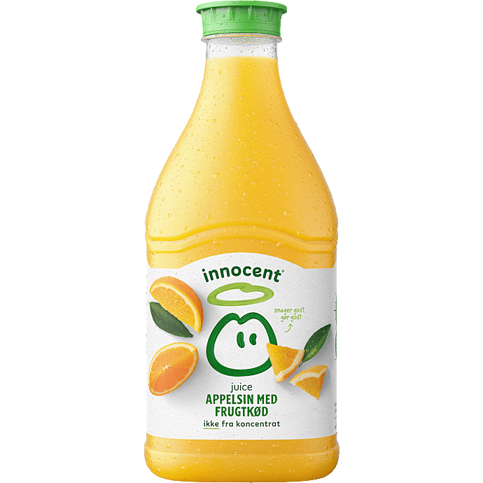 Appelsinjuice m. frugtkød