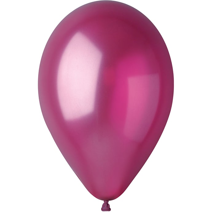 Latexballoner 26 cm 10- pak - metallic bordeaux