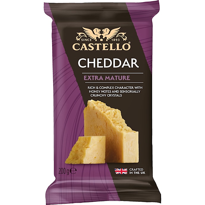 Cheddar ost i stykke ekstra modnet 48+