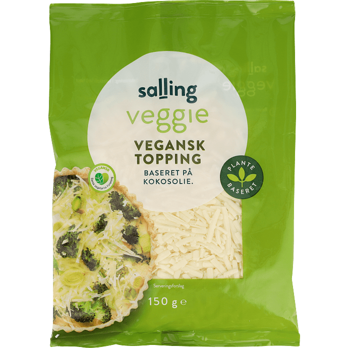 Revet vegansk 21% fedt