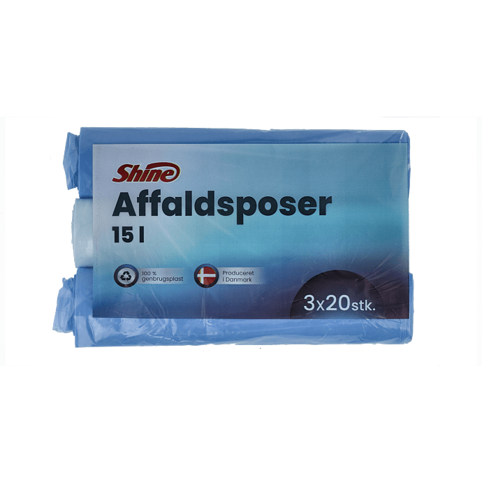 Affaldsposer 15 liter