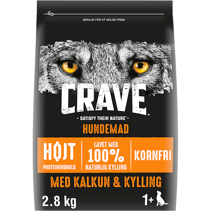 Tørfoder m. kalkun og kylling