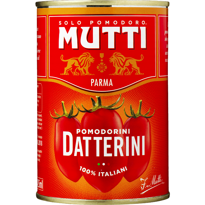 Flåede datterini tomater