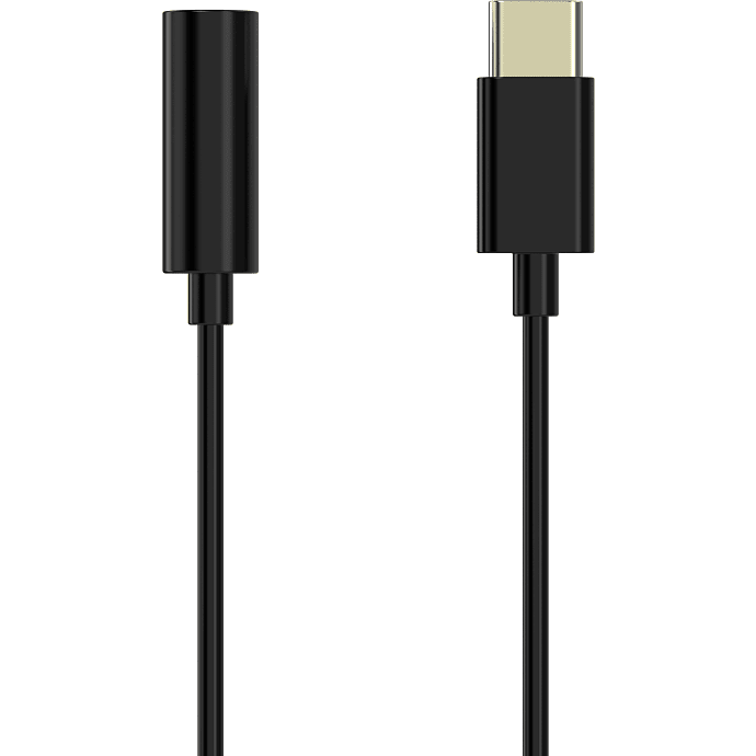 Sinox Pro USB-C til mini jackstick adapter - sort