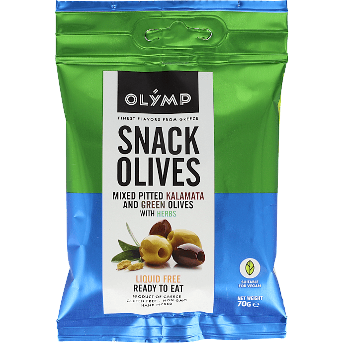 Blandet oliven u. sten m. urter