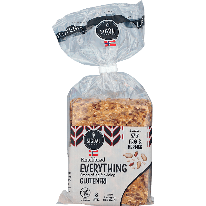 Knækbrød glutenfri