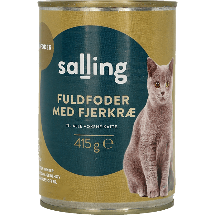 Vådfoder m. kylling