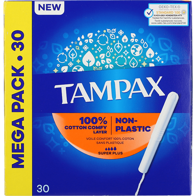 Tamponer m. indføringshylster super plus sugeevne