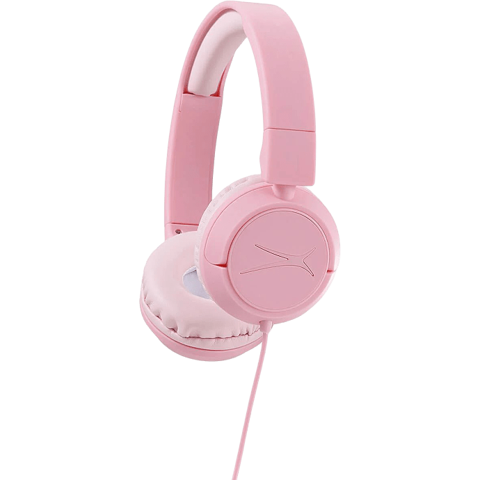 Altec Lansing on-ear høretelefoner - lyserød