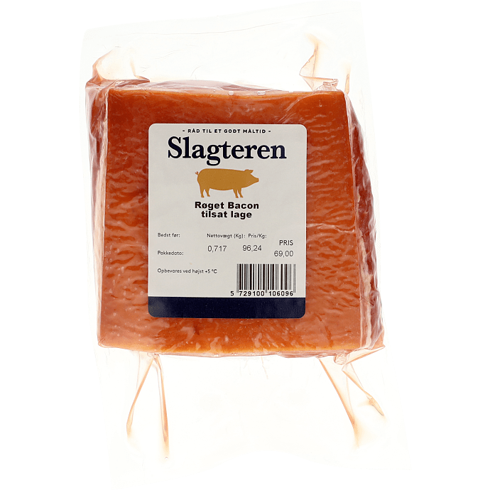 Røget bacon tilsat lage