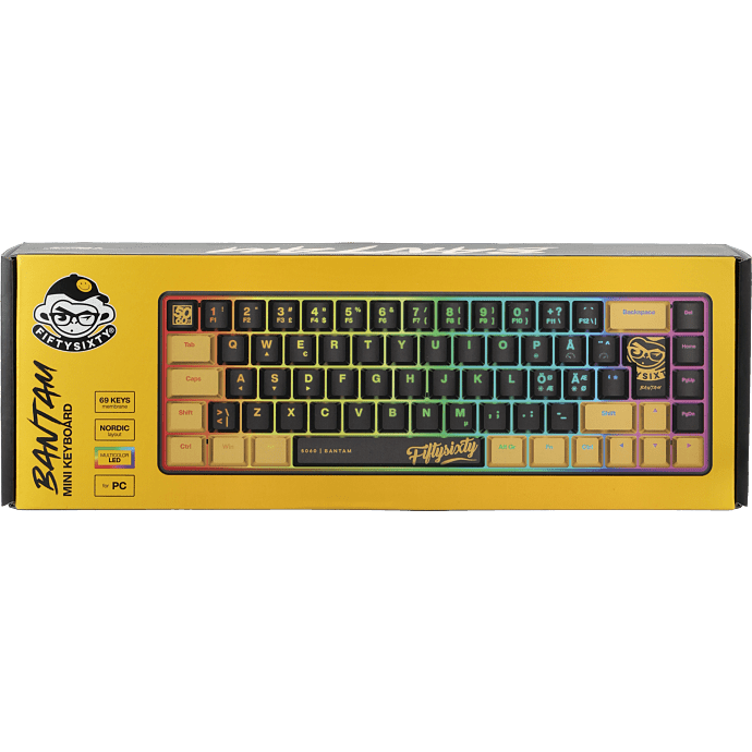 FIFTYSIXTY 5060 bantam mini gaming keyboard