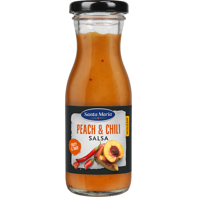 Salsa m. fersken- og chilismag
