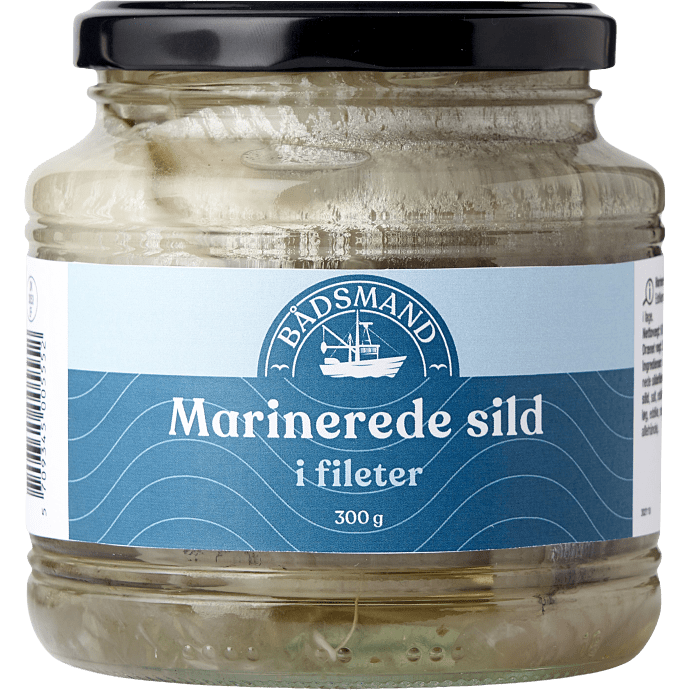 Marinerede sild i fileter