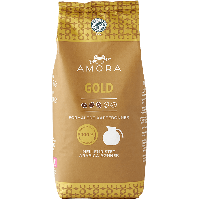 Amora guld formalet kaffe
