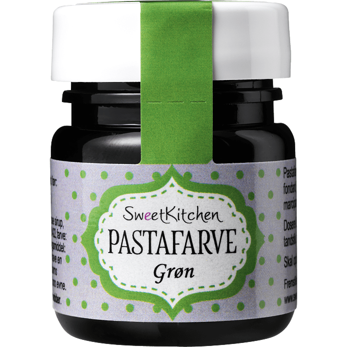 Pastafarve grøn