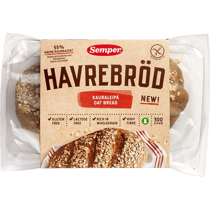 Havrebrød glutenfri
