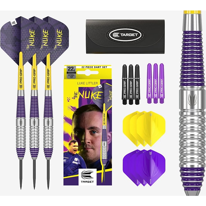 Target Darts Luke littler dartpile med pung 22 g