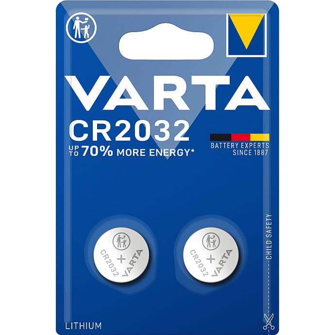 Varta CR2032 batterier 2-pak