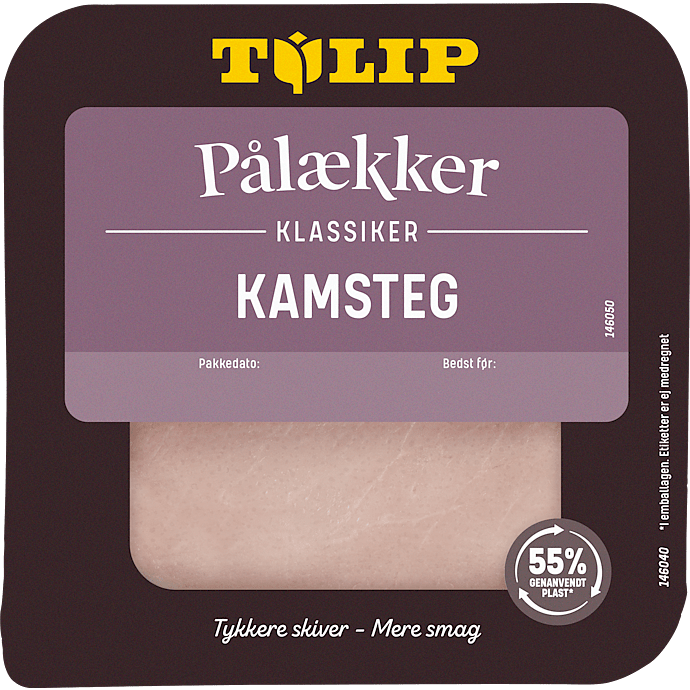 Kamsteg i skiver
