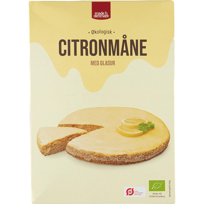 Citronmåne m. glasur øko