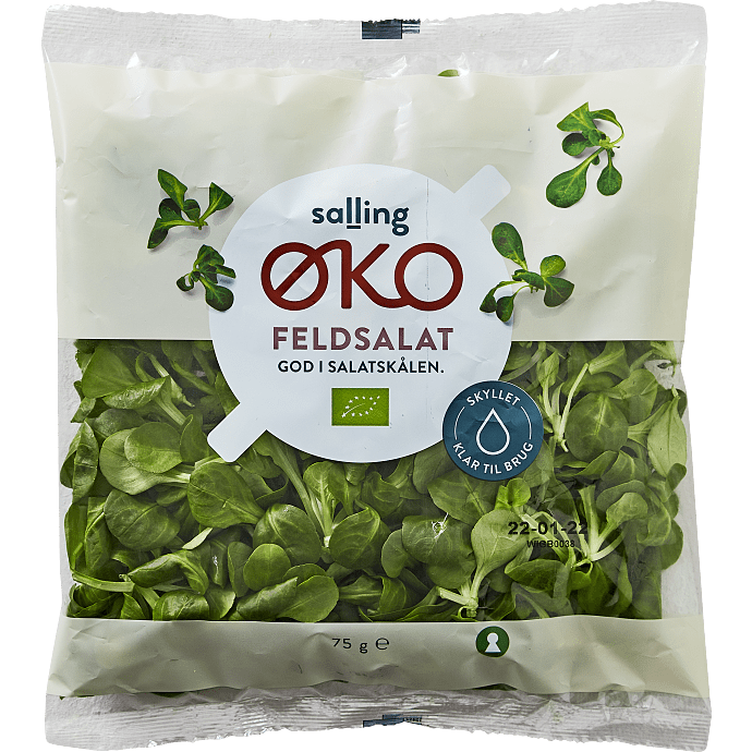 Skyllet feldsalat øko