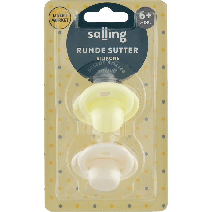 Runde sutter silikone 6+ mdr.