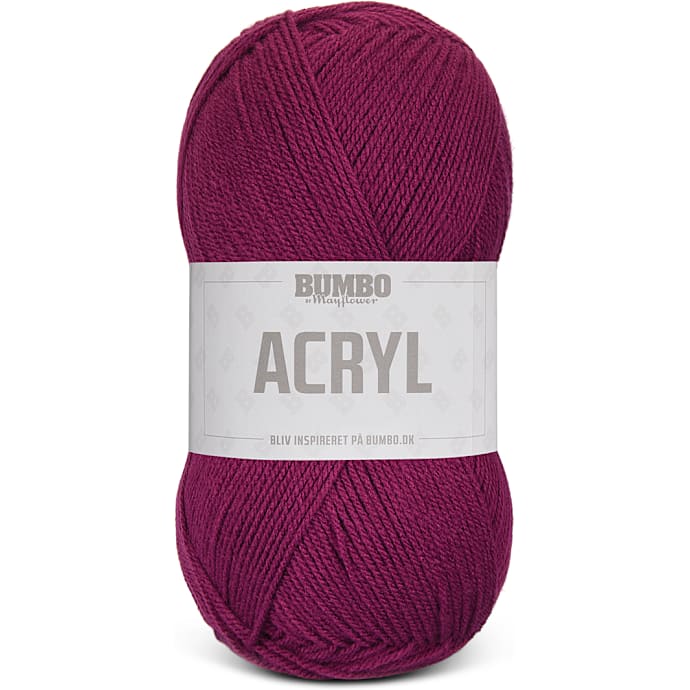 BUMBO Akrylgarn - Retro bordeaux 052