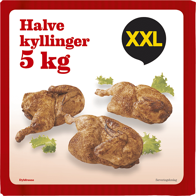 Halve kyllinger