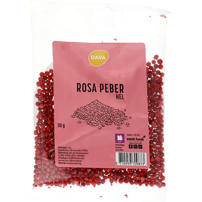 Hele rosa peber