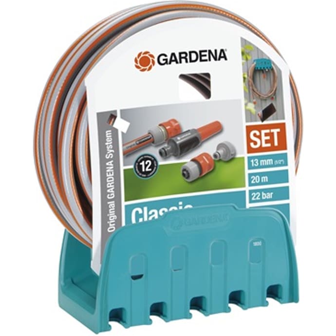 Gardena haveslange m. holder